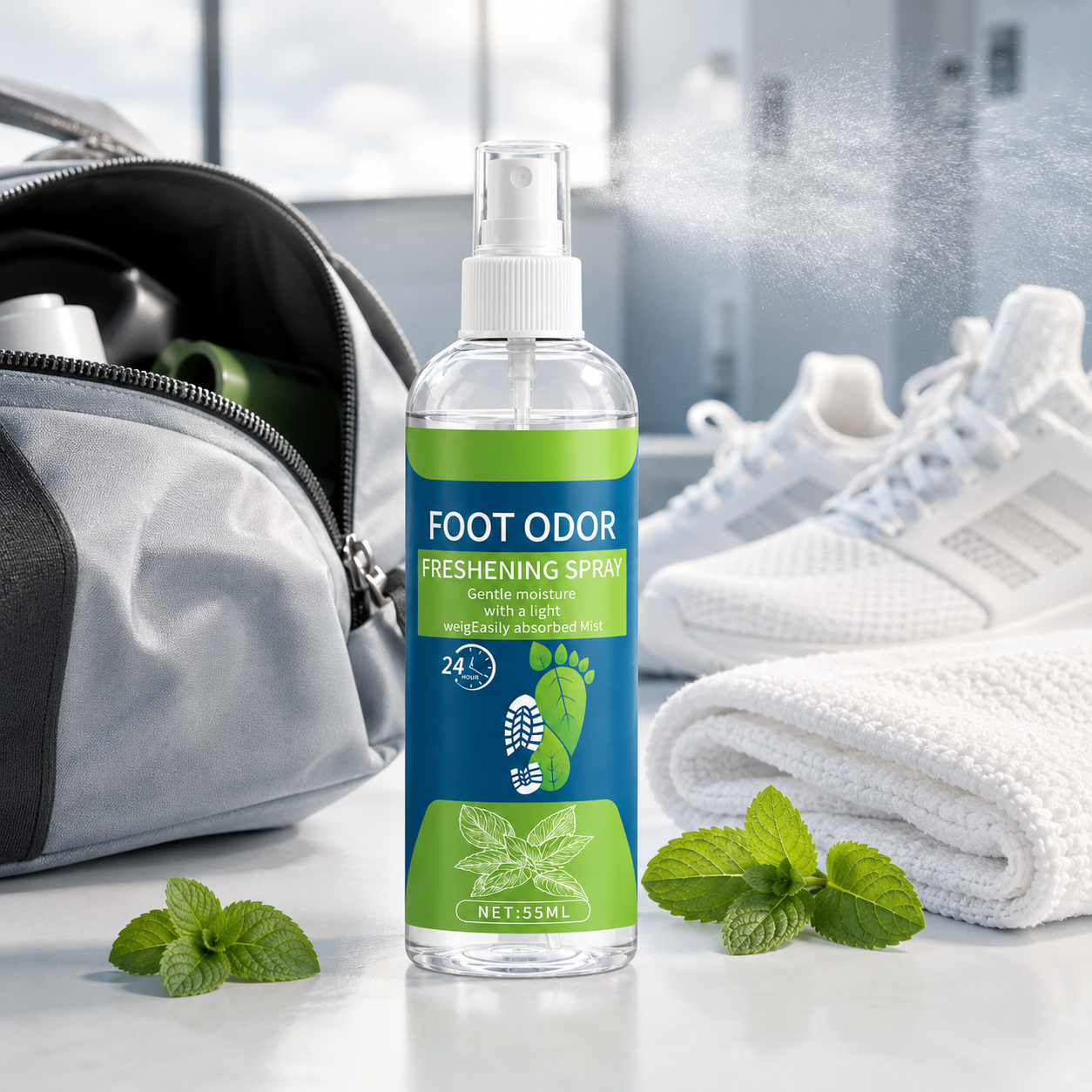 Brushly™ Foot Freshening Spray